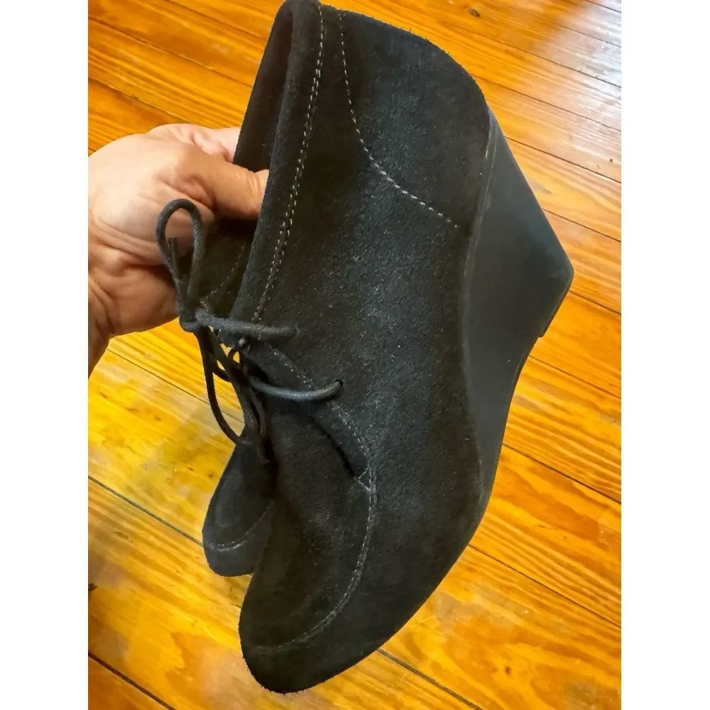 Bjorndal Black Suede‎ Bexley Booties Size 8